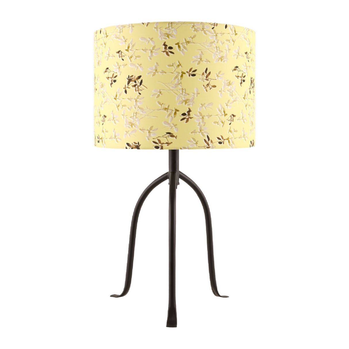 Modern European furniture - Floral Print Linen Table Lamp S - www.oroa.com