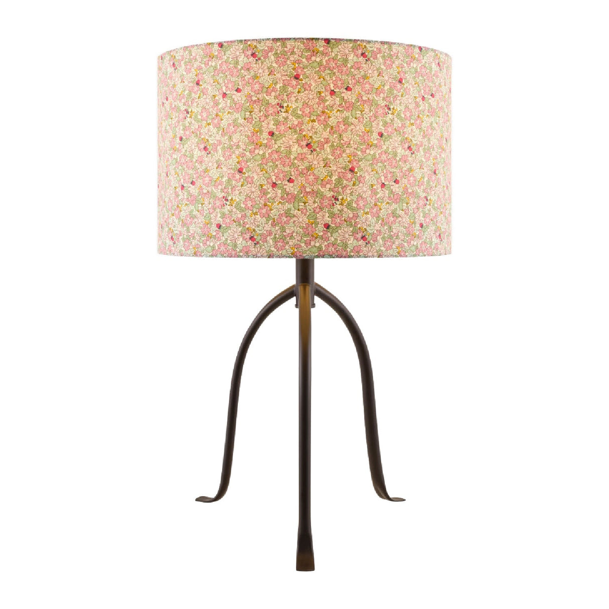 Modern European furniture - Floral Print Linen Table Lamp S - www.oroa.com