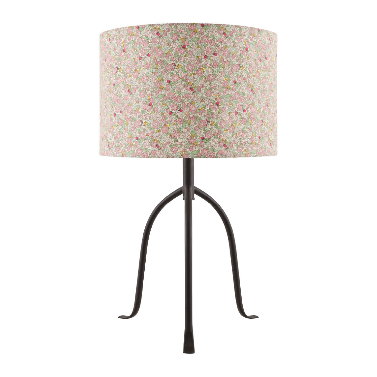 Floral Print Linen Table Lamp S | Oroa.com