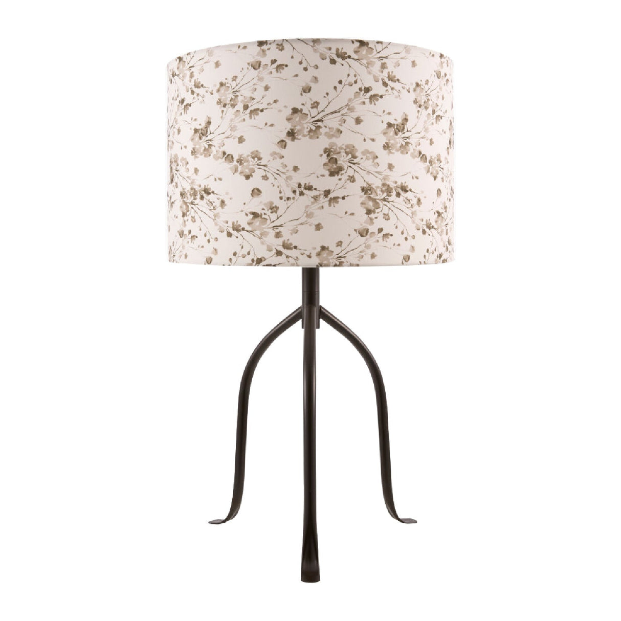 Modern European furniture - Floral Print Linen Table Lamp S - www.oroa.com