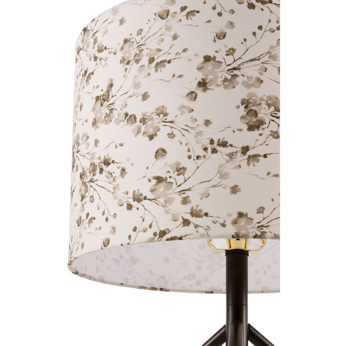 Modern European furniture - Floral Print Linen Table Lamp S - www.oroa.com