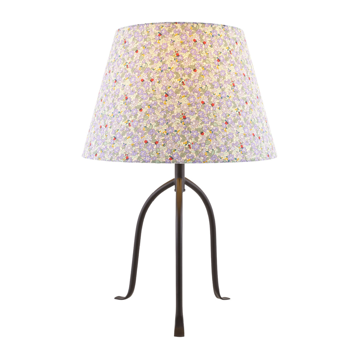 Floral Print Linen Table Lamp L | Oroa.com