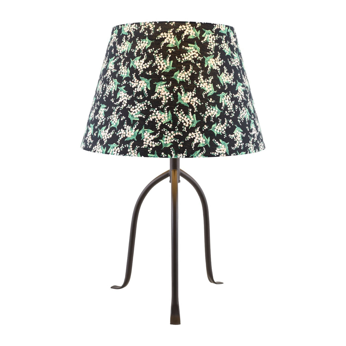 Modern European furniture - Floral Print Linen Table Lamp L - www.oroa.com
