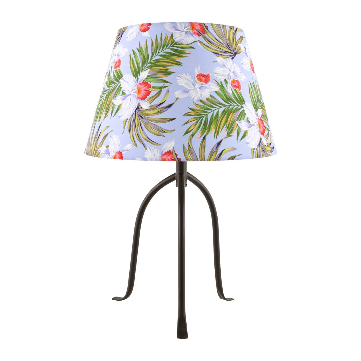 Modern European furniture - Floral Print Linen Table Lamp L - www.oroa.com