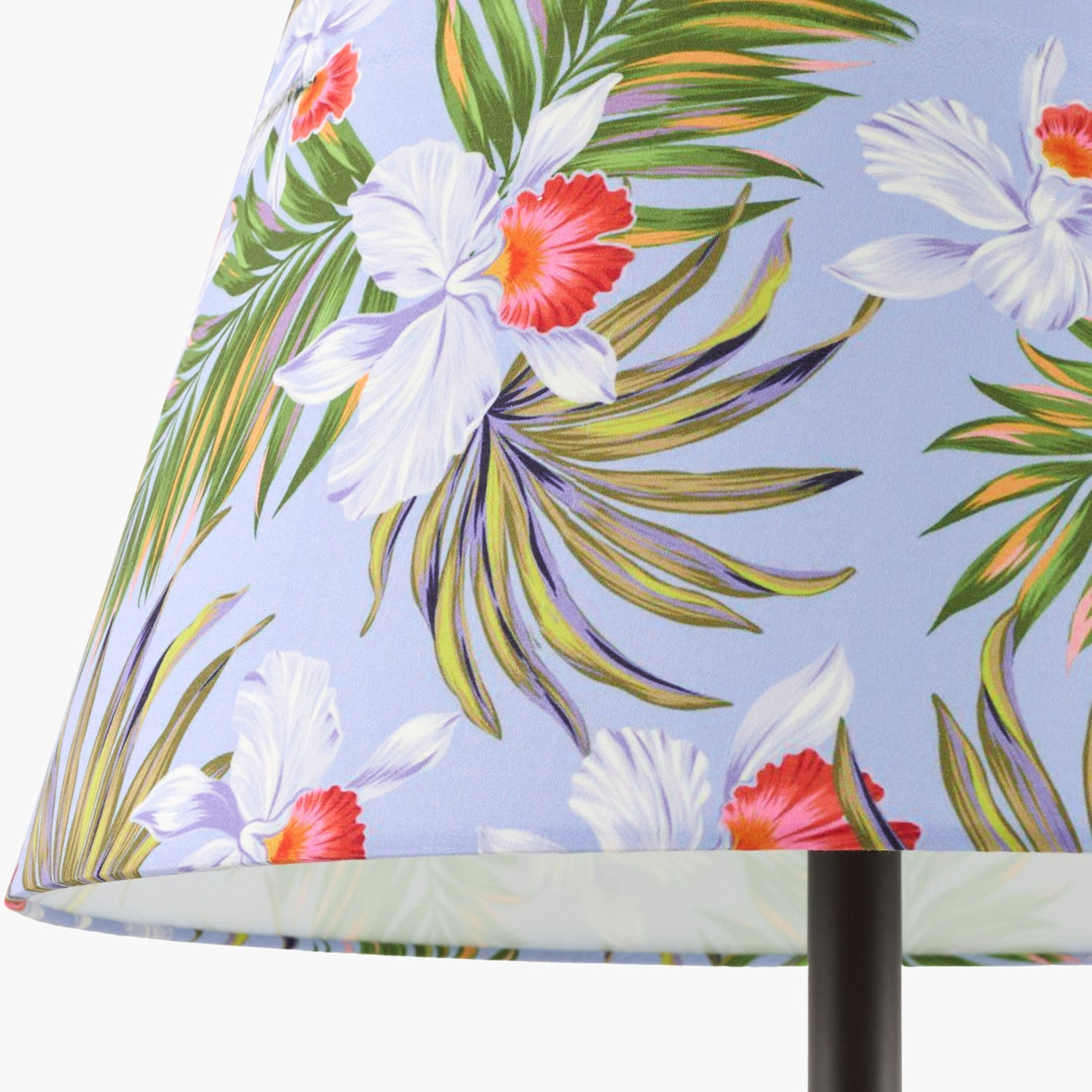 Modern European furniture - Floral Print Linen Table Lamp L - www.oroa.com