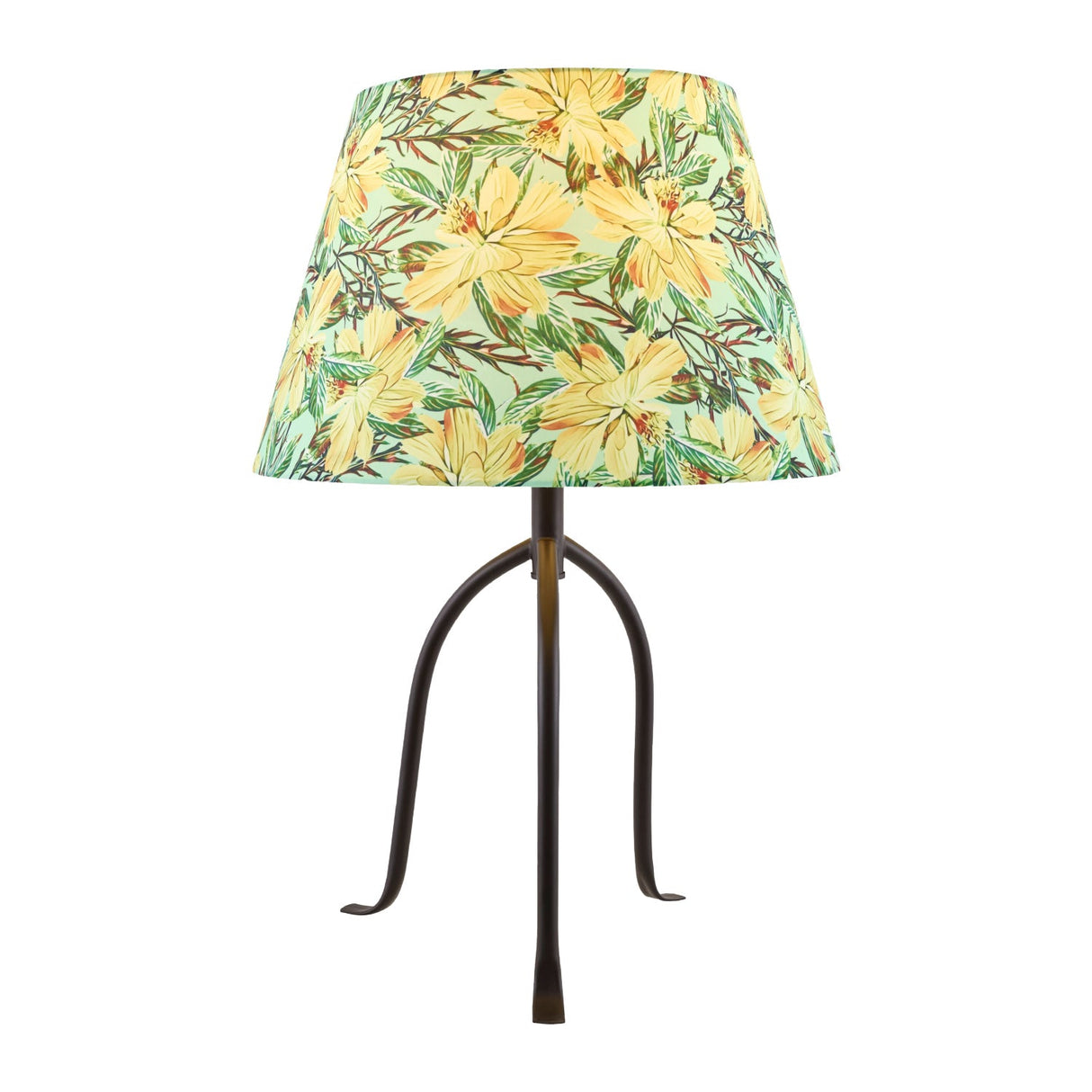 Modern European furniture - Floral Print Linen Table Lamp L - www.oroa.com