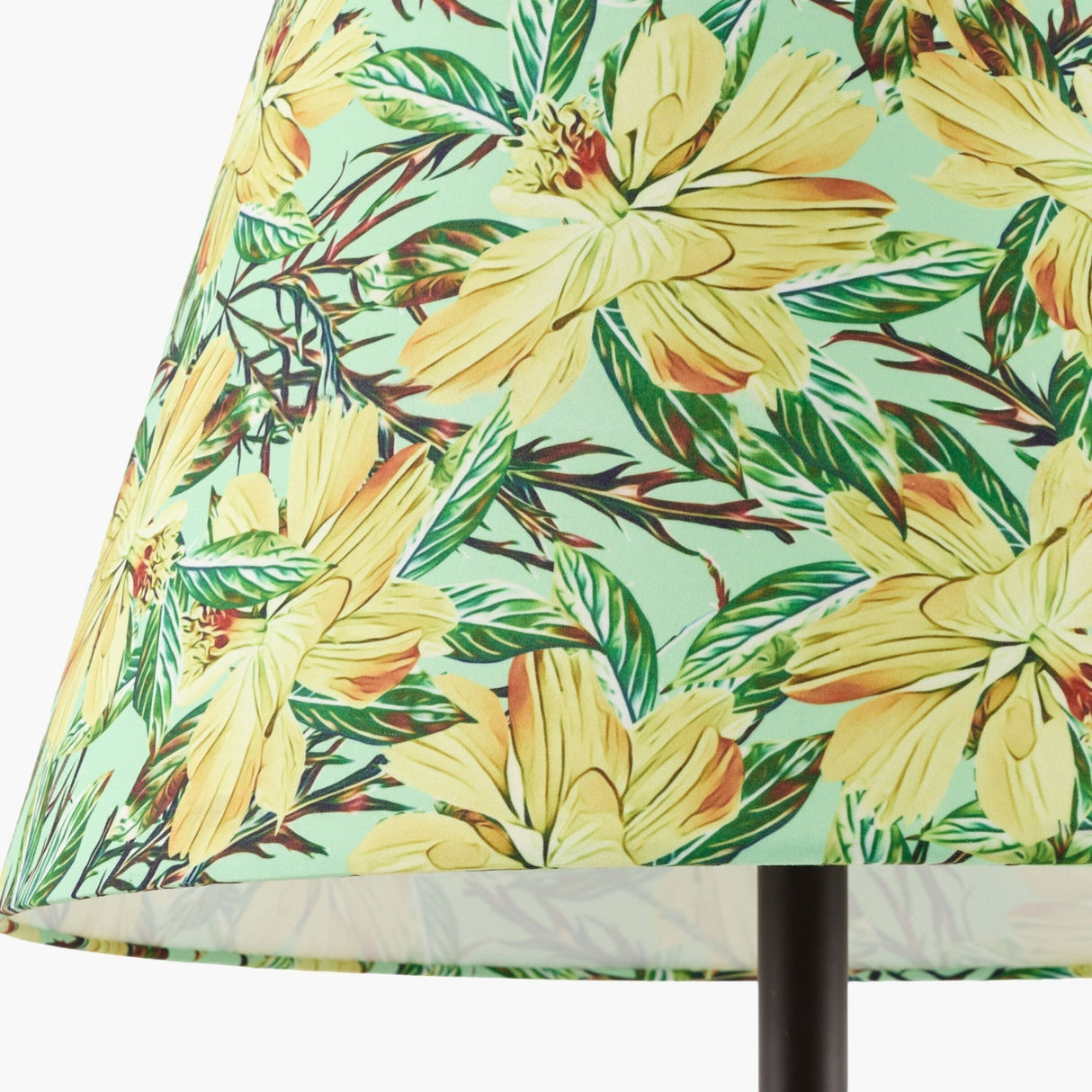 Modern European furniture - Floral Print Linen Table Lamp L - www.oroa.com