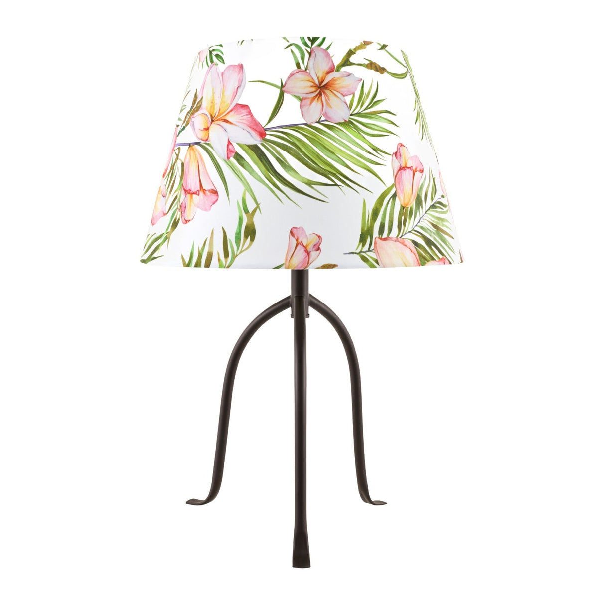 Modern European furniture - Floral Print Linen Table Lamp L - www.oroa.com