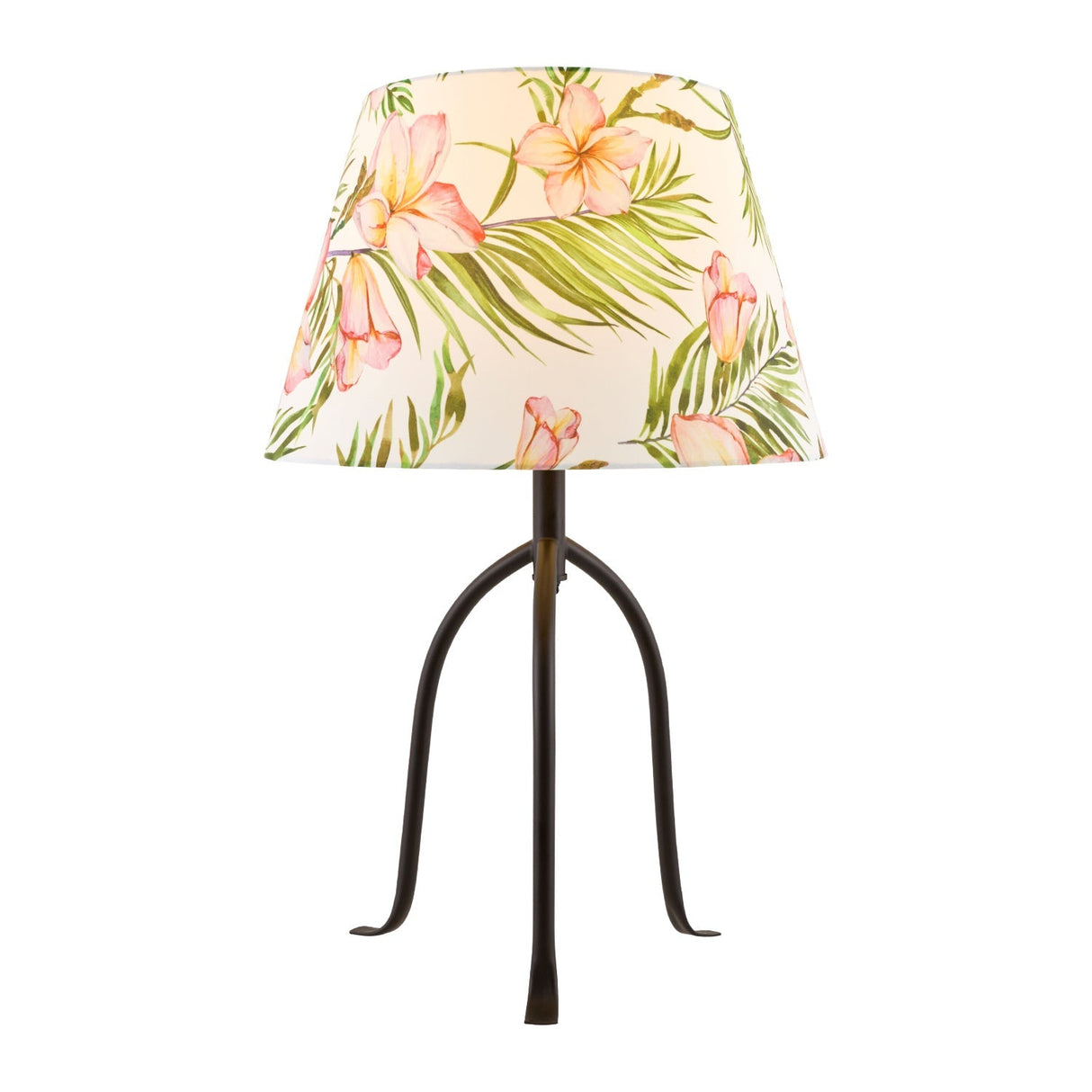 Modern European furniture - Floral Print Linen Table Lamp L - www.oroa.com