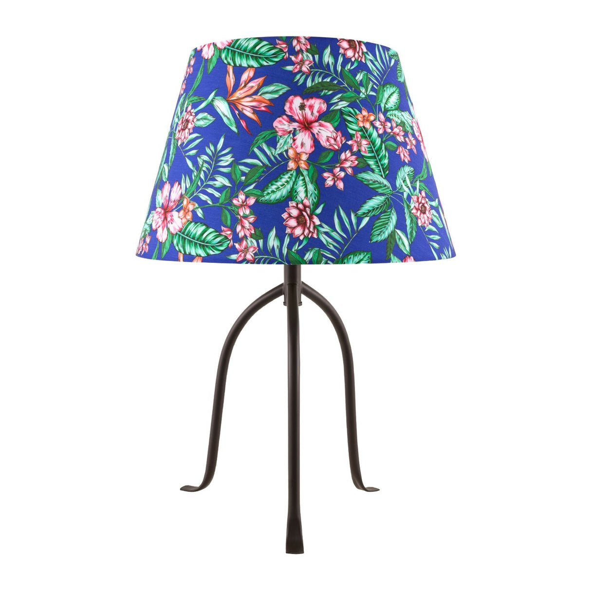 Modern European furniture - Floral Print Linen Table Lamp L - www.oroa.com