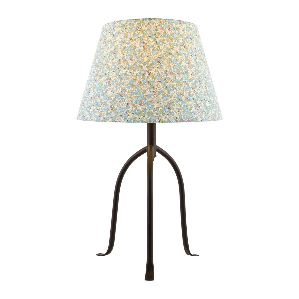 Modern European furniture - Floral Print Linen Table Lamp L - www.oroa.com