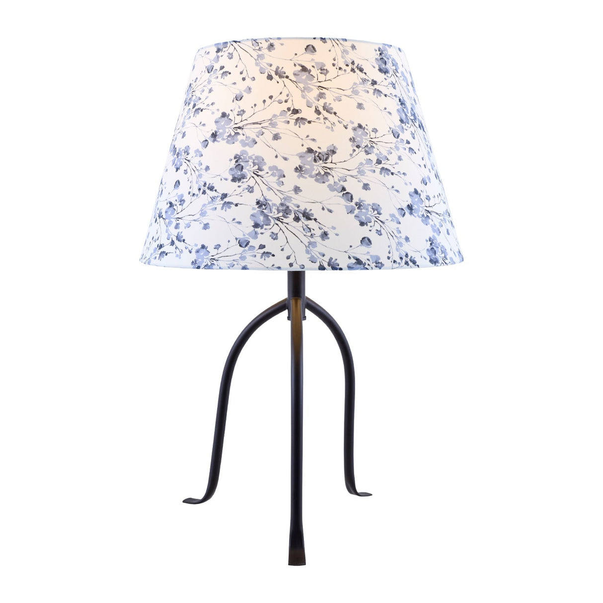 Modern European furniture - Floral Print Linen Table Lamp L - www.oroa.com