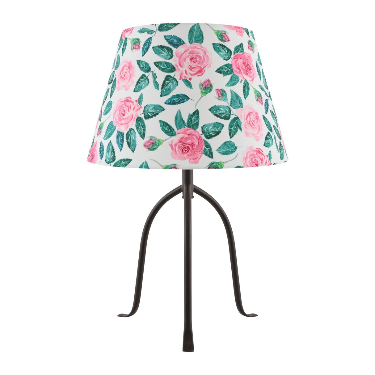 Modern European furniture - Floral Print Linen Table Lamp L - www.oroa.com