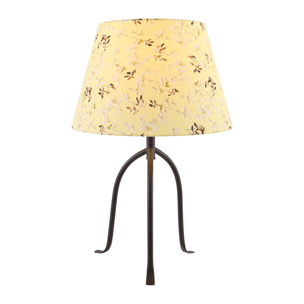 Floral Print Linen Table Lamp L | Oroa.com