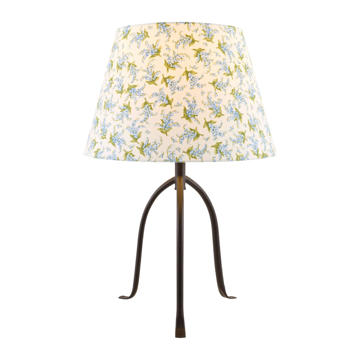 Modern European furniture - Floral Print Linen Table Lamp L - www.oroa.com