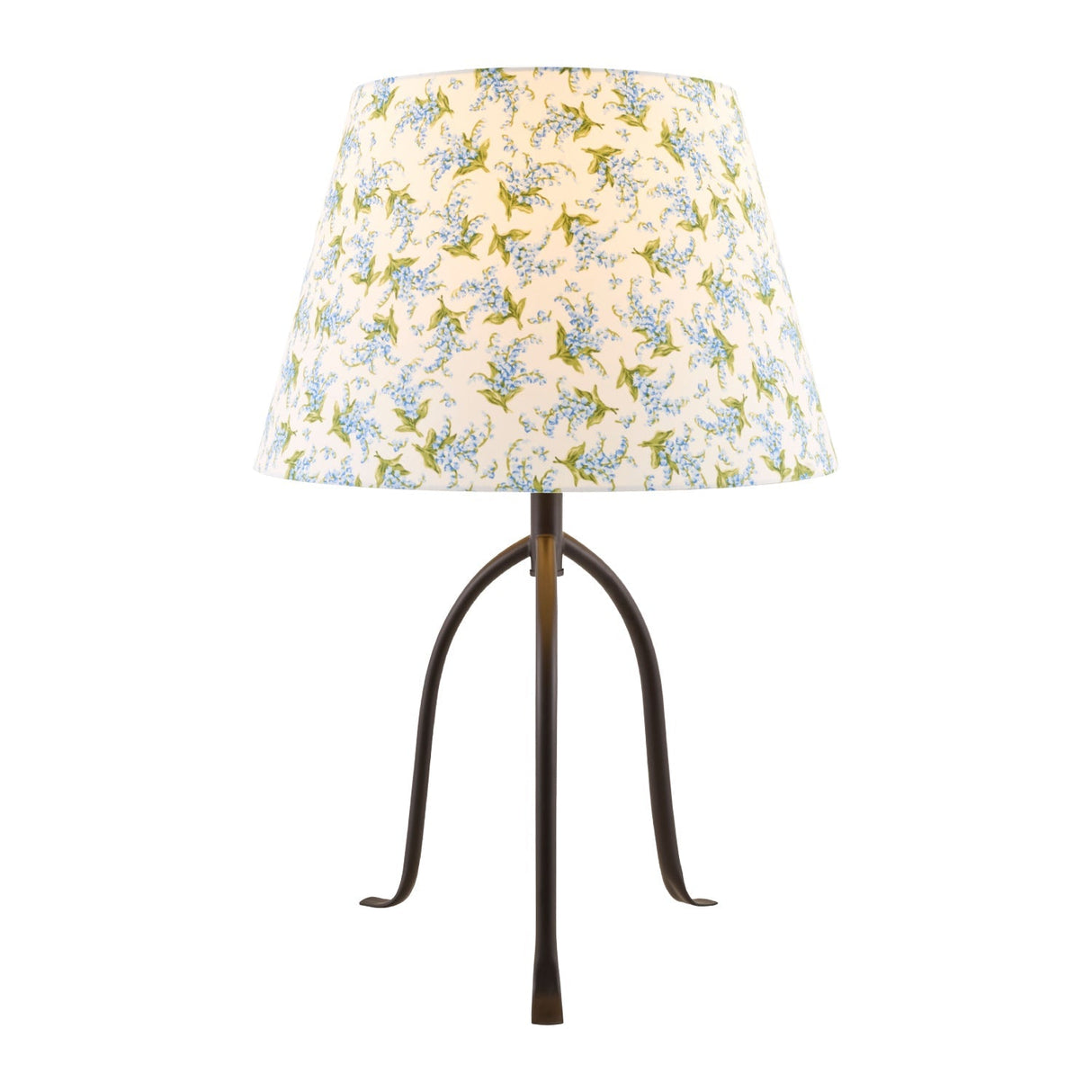 Modern European furniture - Floral Print Linen Table Lamp L - www.oroa.com