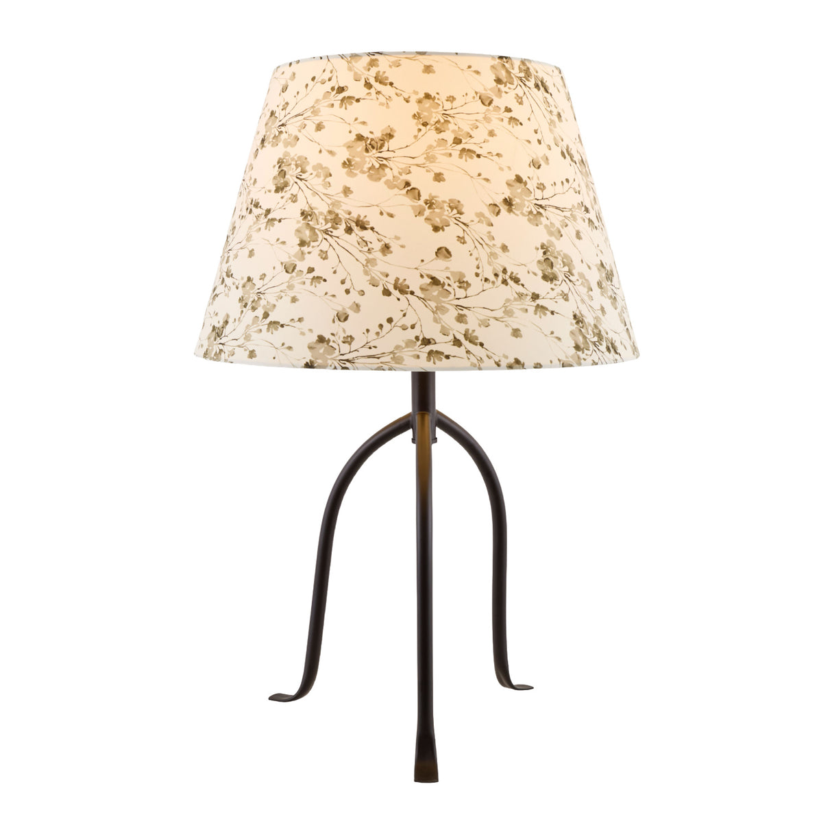 Floral Print Linen Table Lamp L | Oroa.com