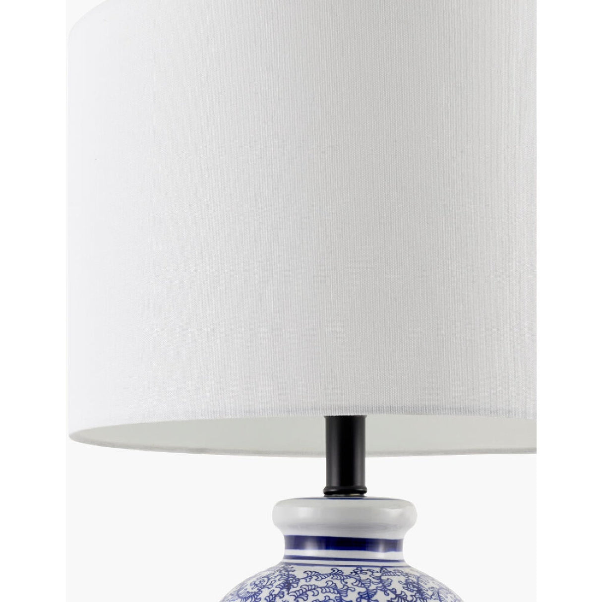 Modern European furniture - Blue Vines Ceramic Table Lamp - www.oroa.com