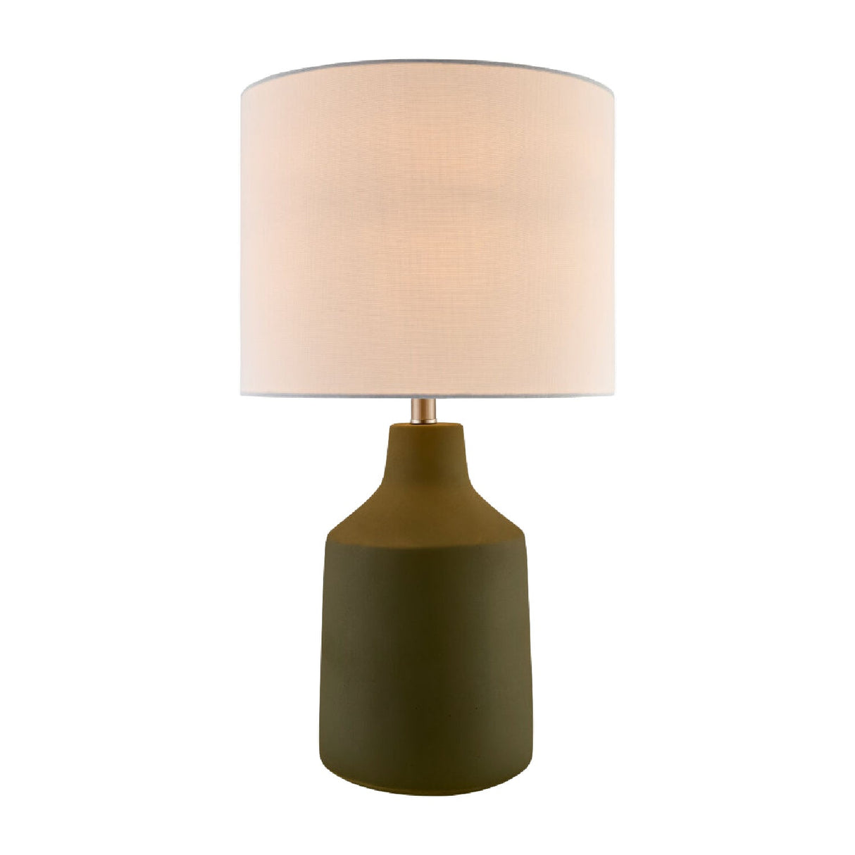 Modern European furniture - Painted Cement Accent Table Lamp - www.oroa.com