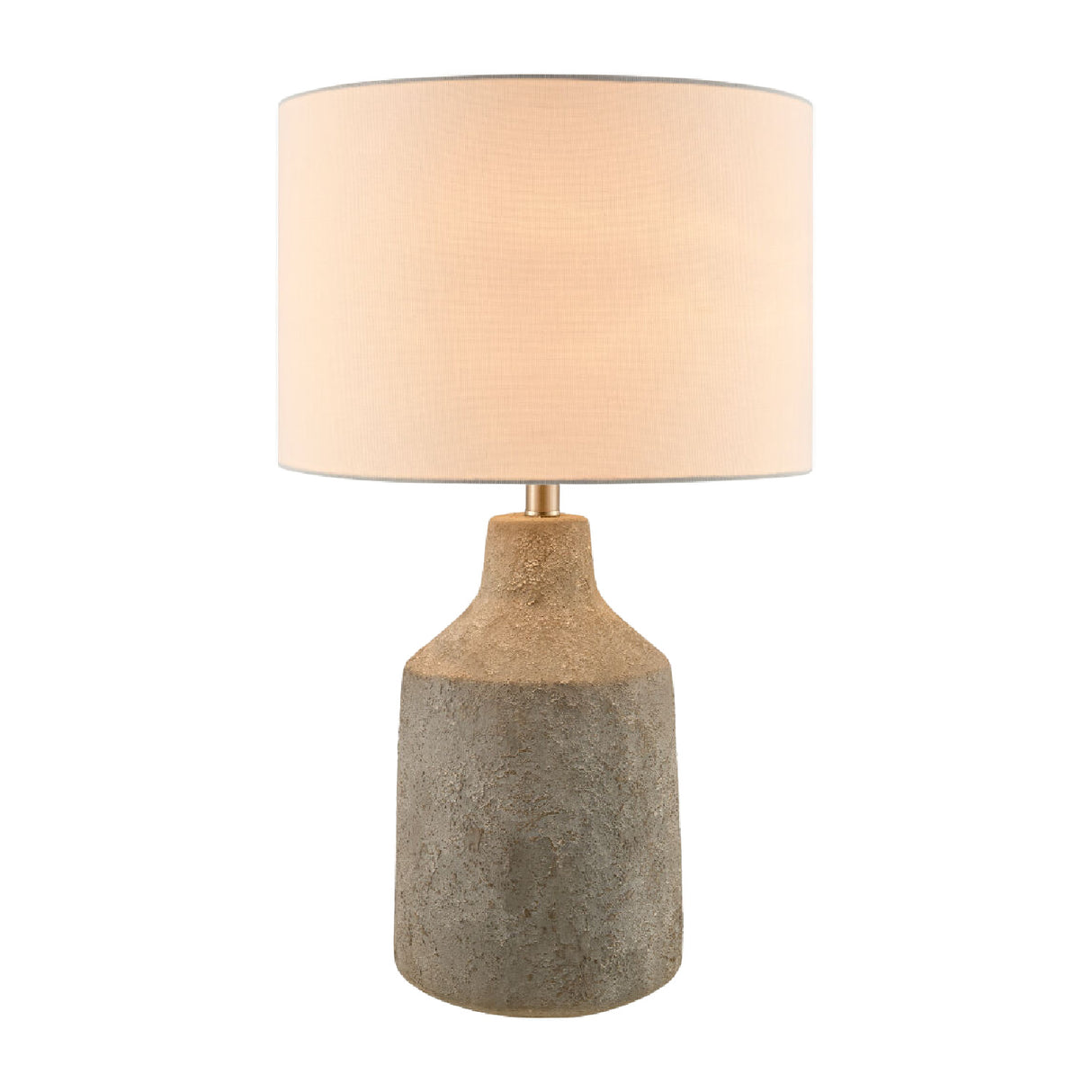 Modern European furniture - Painted Cement Accent Table Lamp - www.oroa.com