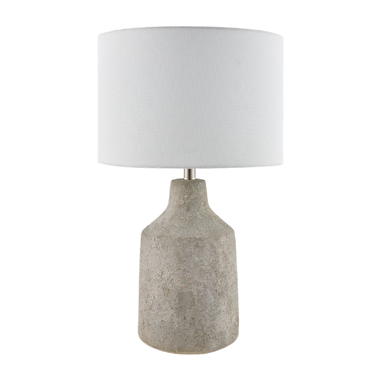 Modern European furniture - Painted Cement Accent Table Lamp - www.oroa.com