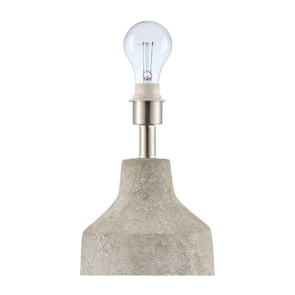 Modern European furniture - Painted Cement Accent Table Lamp - www.oroa.com