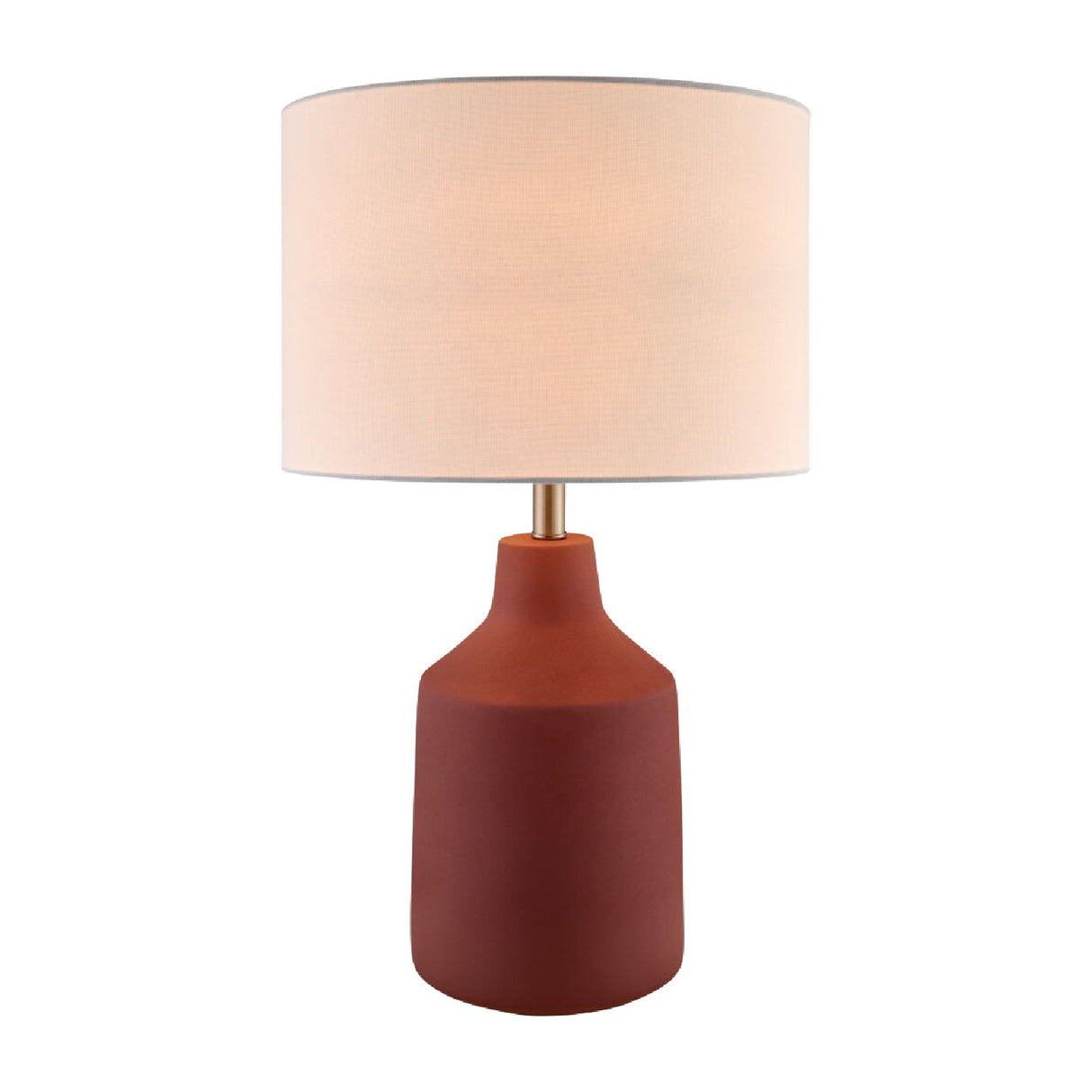 Modern European furniture - Painted Cement Accent Table Lamp - www.oroa.com