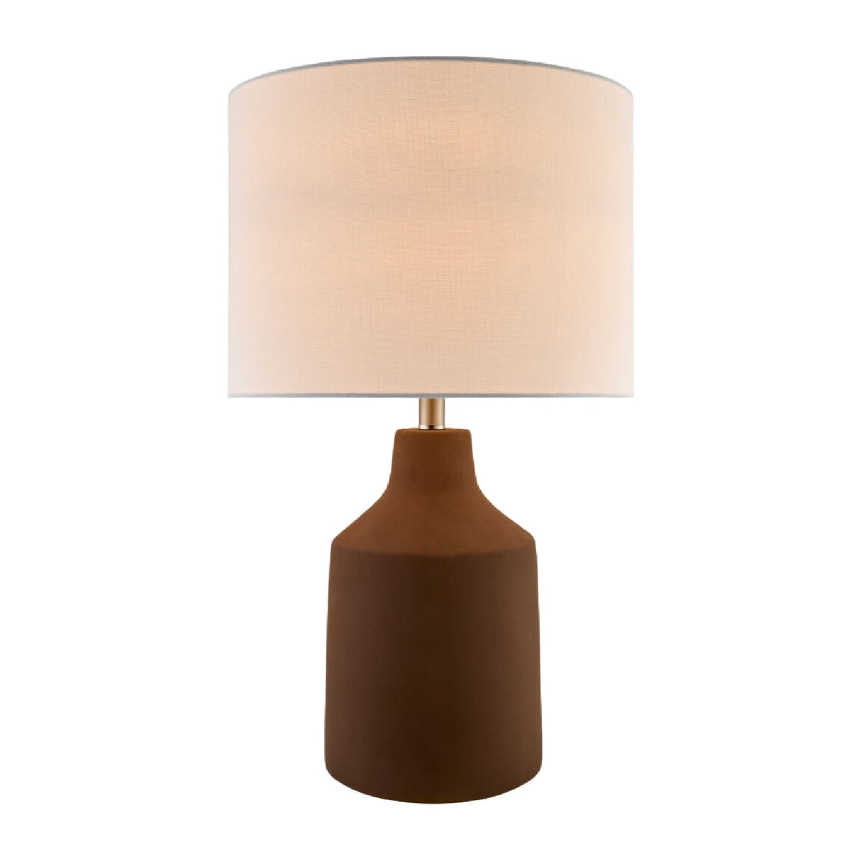 Modern European furniture - Painted Cement Accent Table Lamp - www.oroa.com