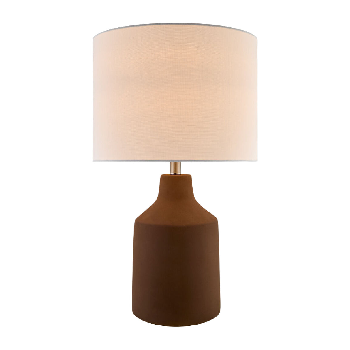 Modern European furniture - Painted Cement Accent Table Lamp - www.oroa.com