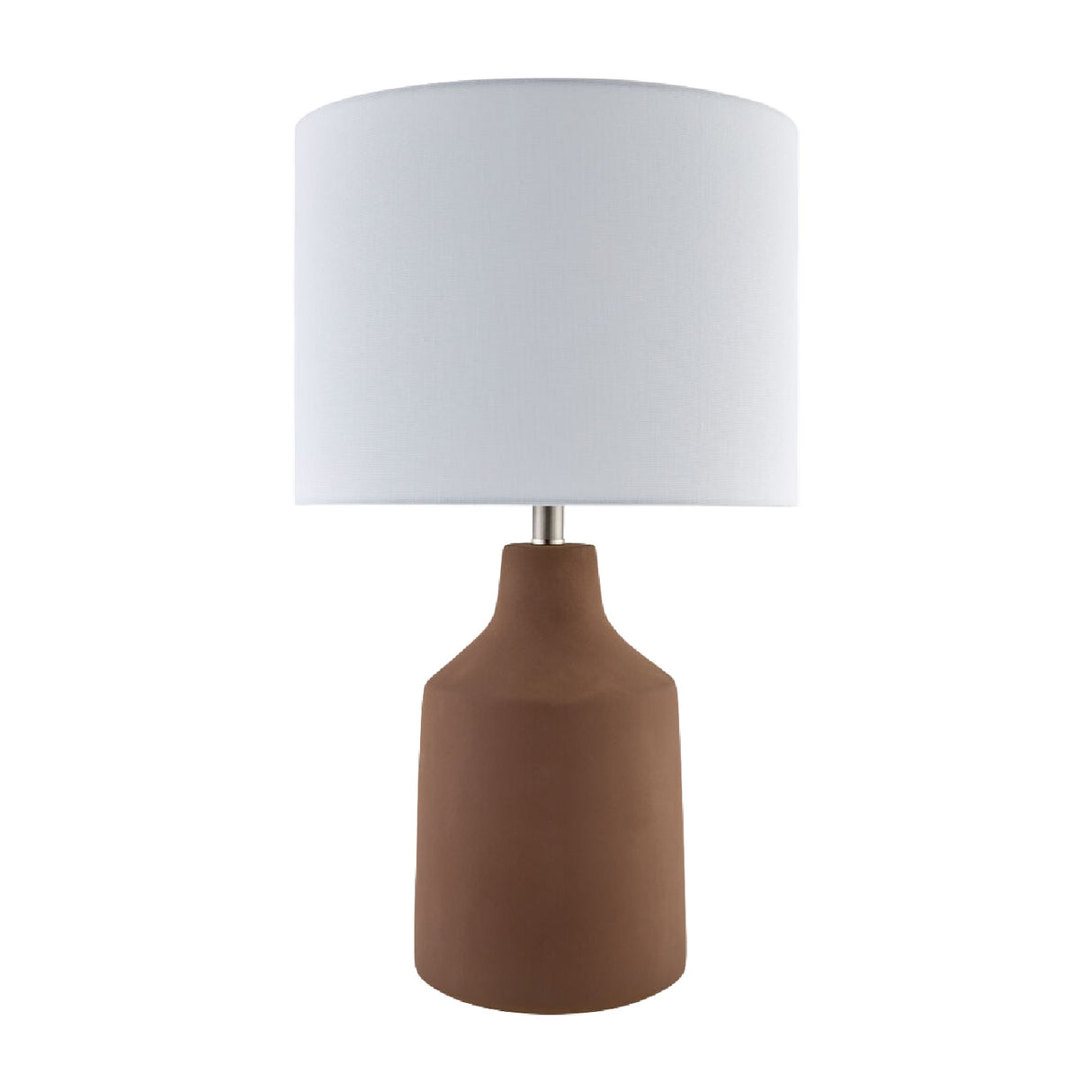 Modern European furniture - Painted Cement Accent Table Lamp - www.oroa.com