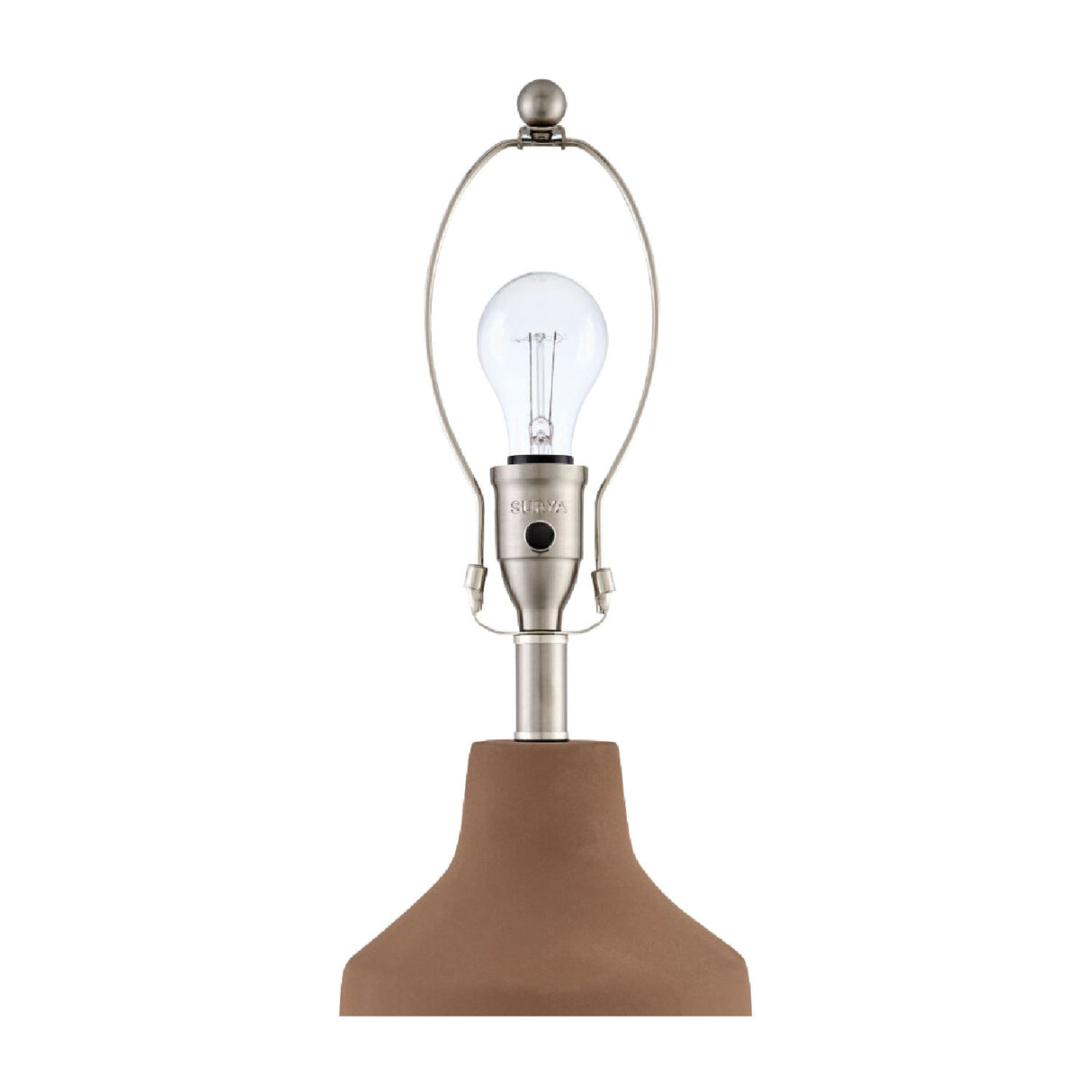 Modern European furniture - Painted Cement Accent Table Lamp - www.oroa.com