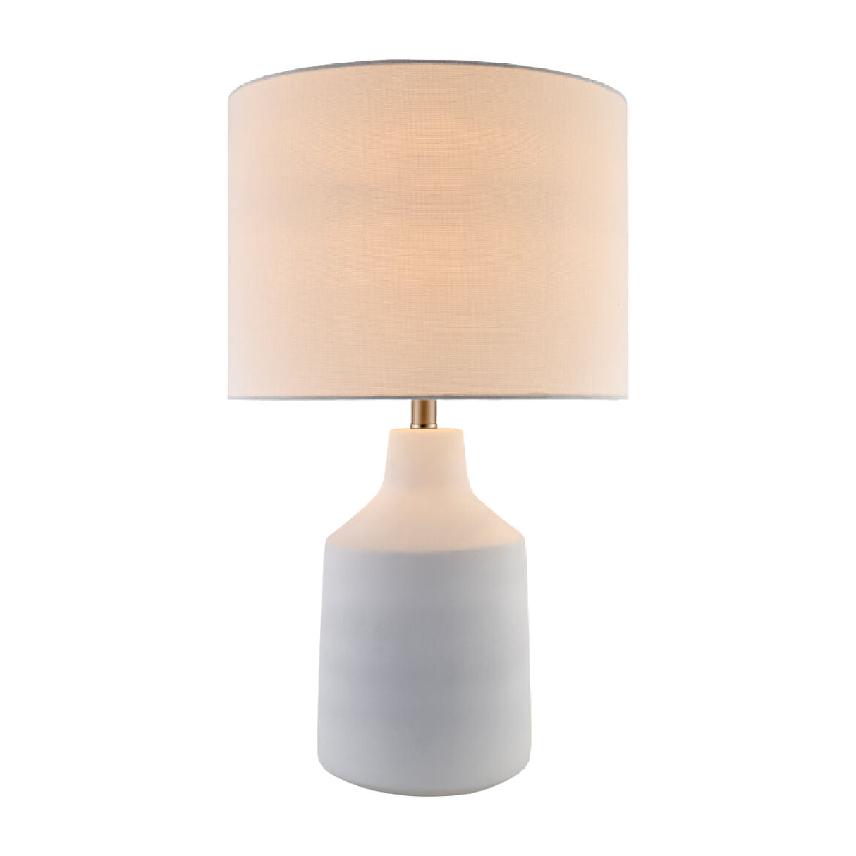 Painted Cement Accent Table Lamp | Oroa.com