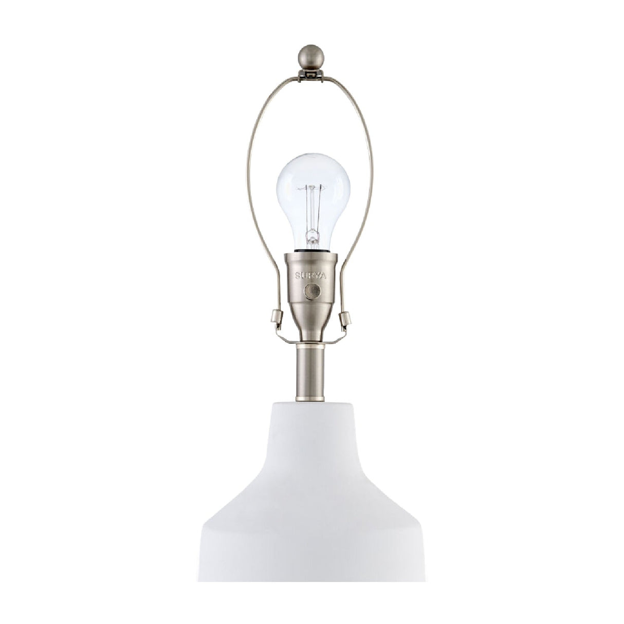 Modern European furniture - Painted Cement Accent Table Lamp - www.oroa.com