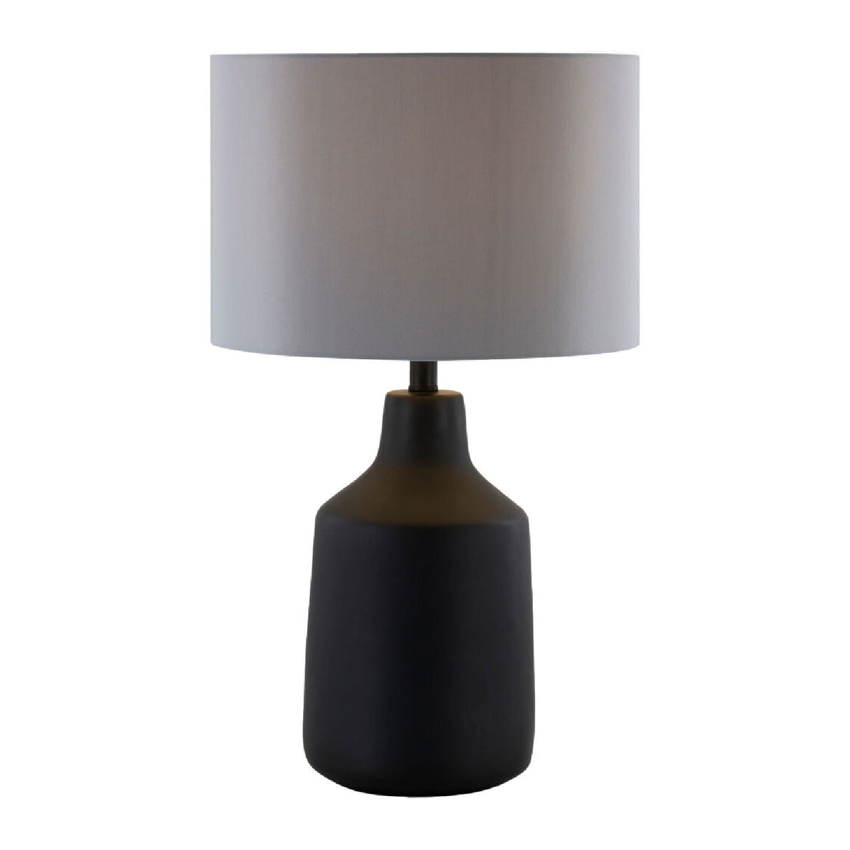 Modern European furniture - Concrete Base Linen Table Lamp - www.oroa.com
