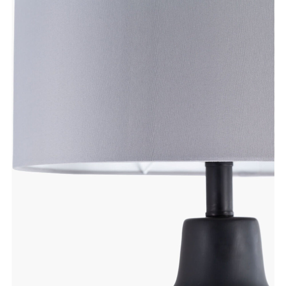 Modern European furniture - Concrete Base Linen Table Lamp - www.oroa.com