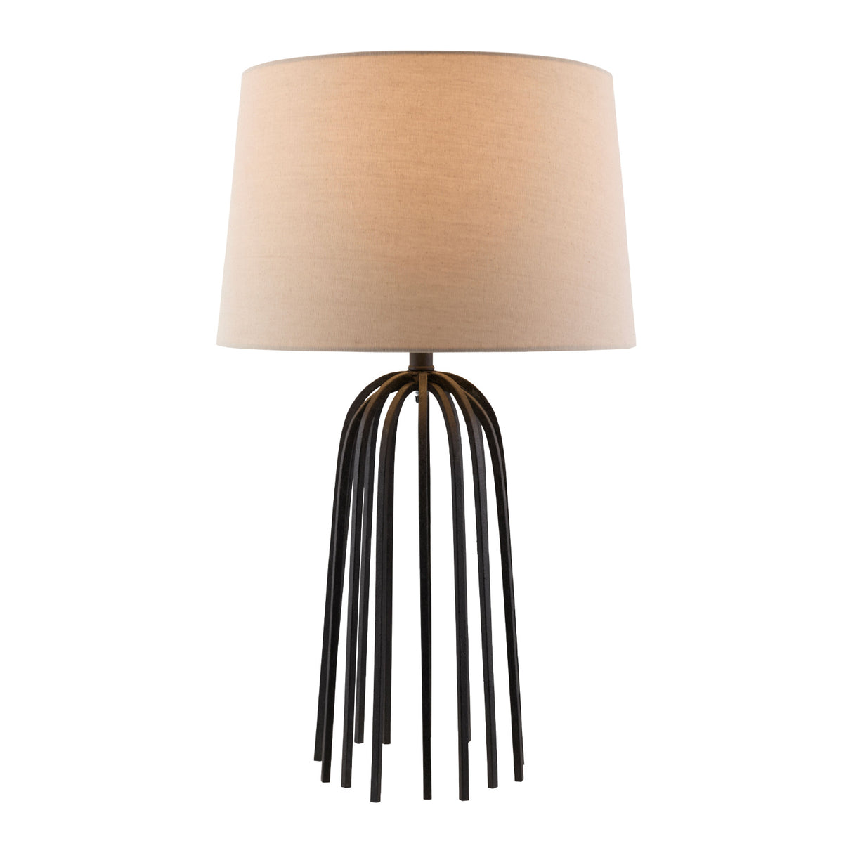 Black Iron Table Lamp | Oroa.com