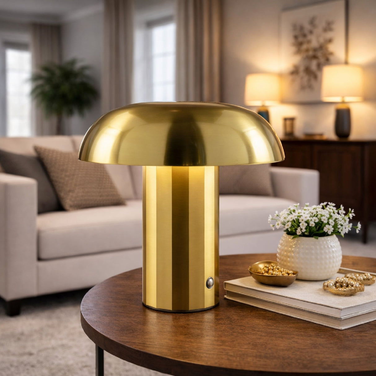 Modern European furniture - Iron Dome Table Lamp - www.oroa.com