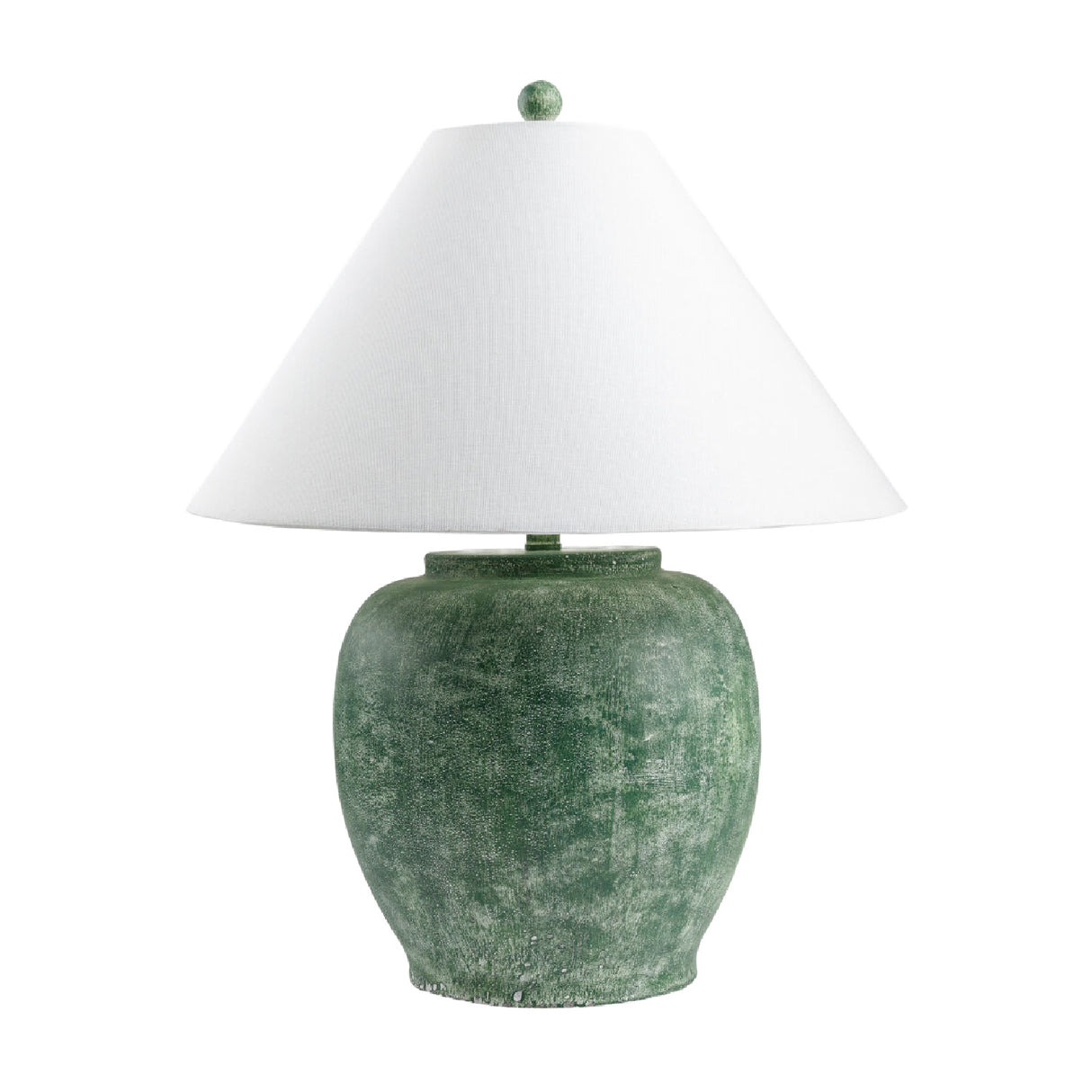 Modern European furniture - Painted Cement Linen Table Lamp - www.oroa.com