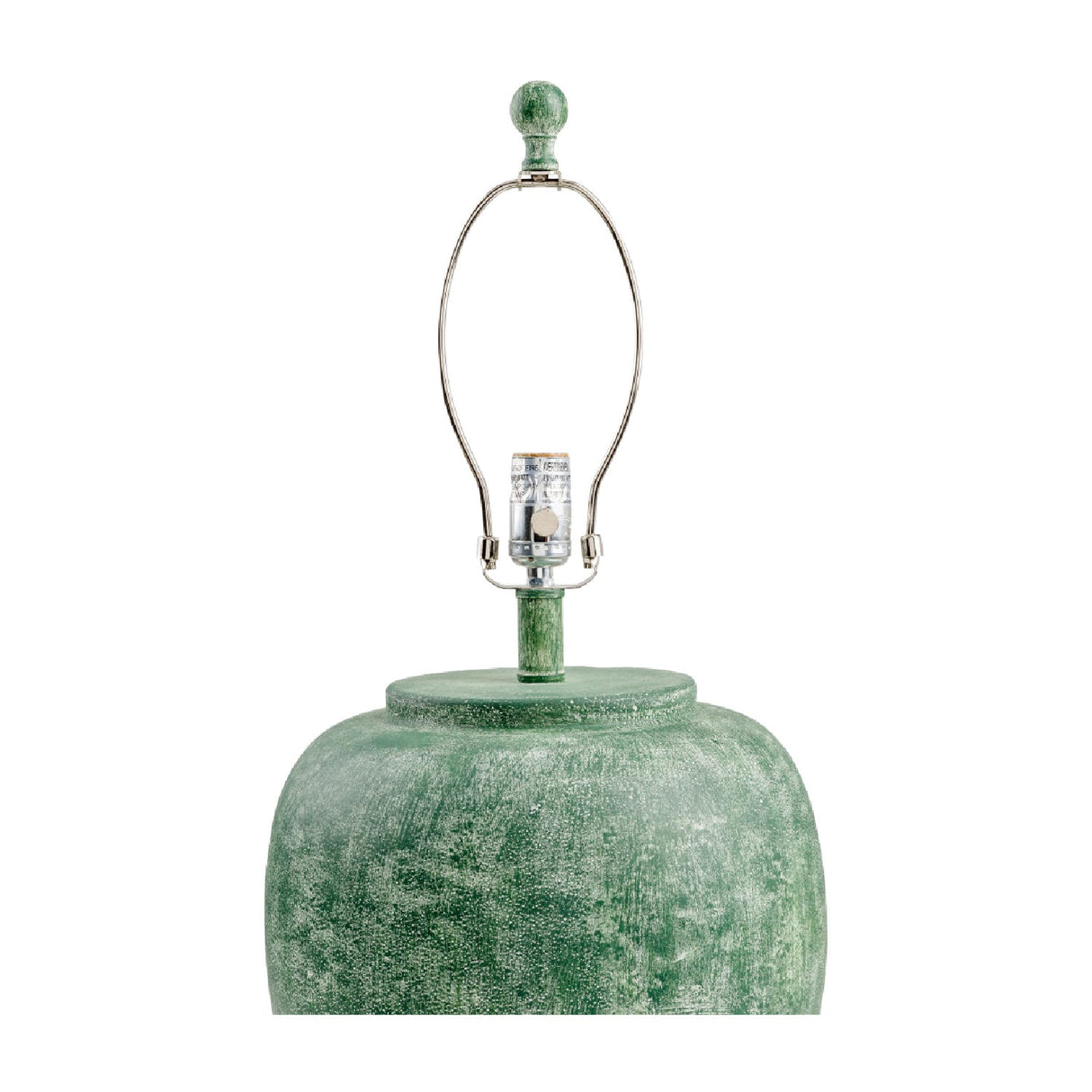 Painted Cement Linen Table Lamp – Forest – alternate view 11