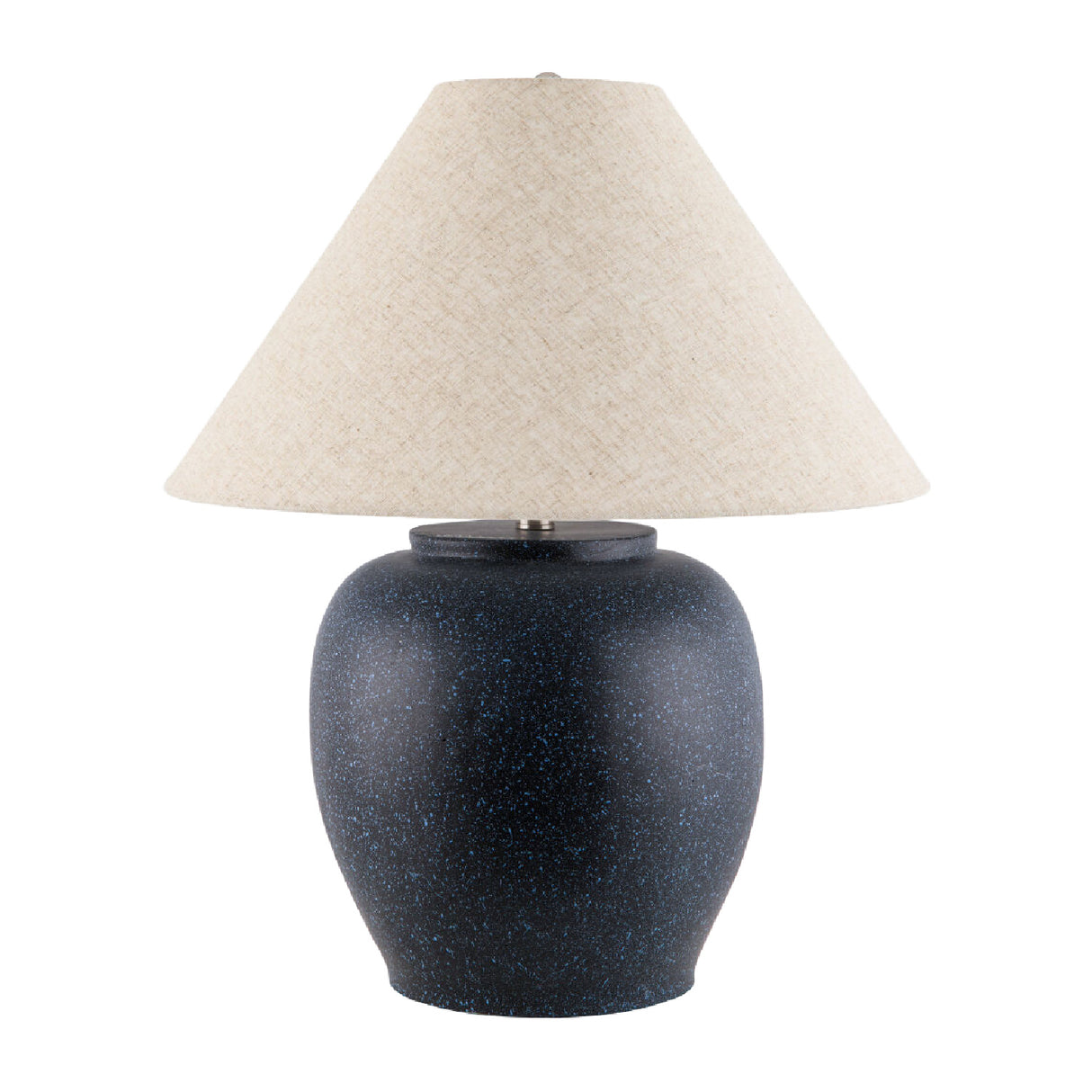 Modern European furniture - Painted Cement Linen Table Lamp - www.oroa.com
