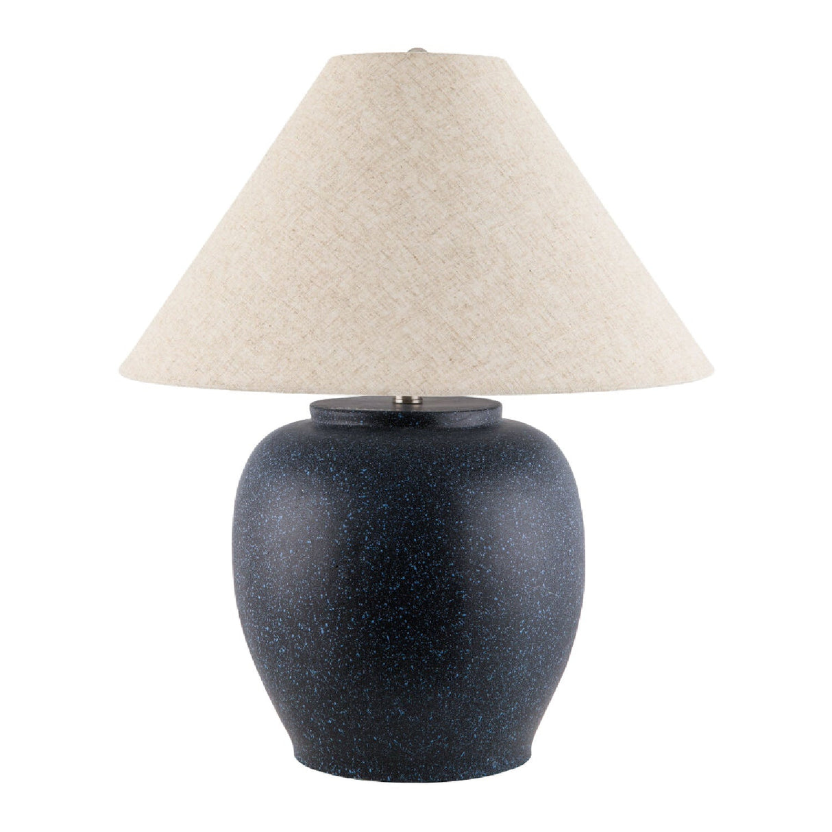 Modern European furniture - Painted Cement Linen Table Lamp - www.oroa.com
