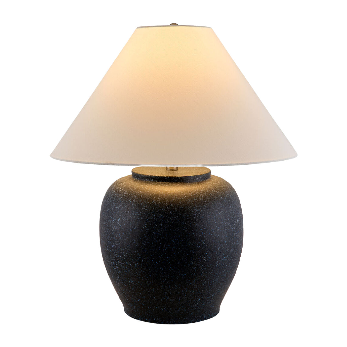 Modern European furniture - Painted Cement Linen Table Lamp - www.oroa.com