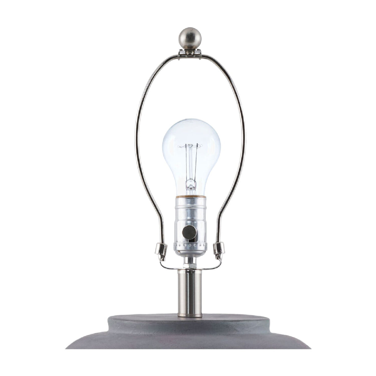 Modern European furniture - Painted Cement Linen Table Lamp - www.oroa.com