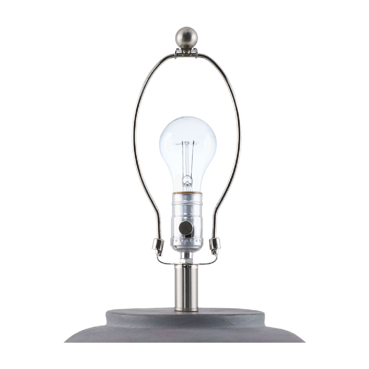 Painted Cement Linen Table Lamp | Oroa.com