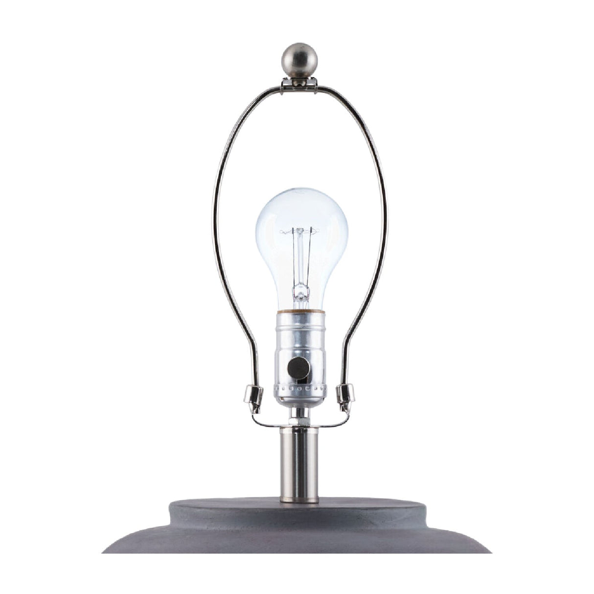 Modern European furniture - Painted Cement Linen Table Lamp - www.oroa.com