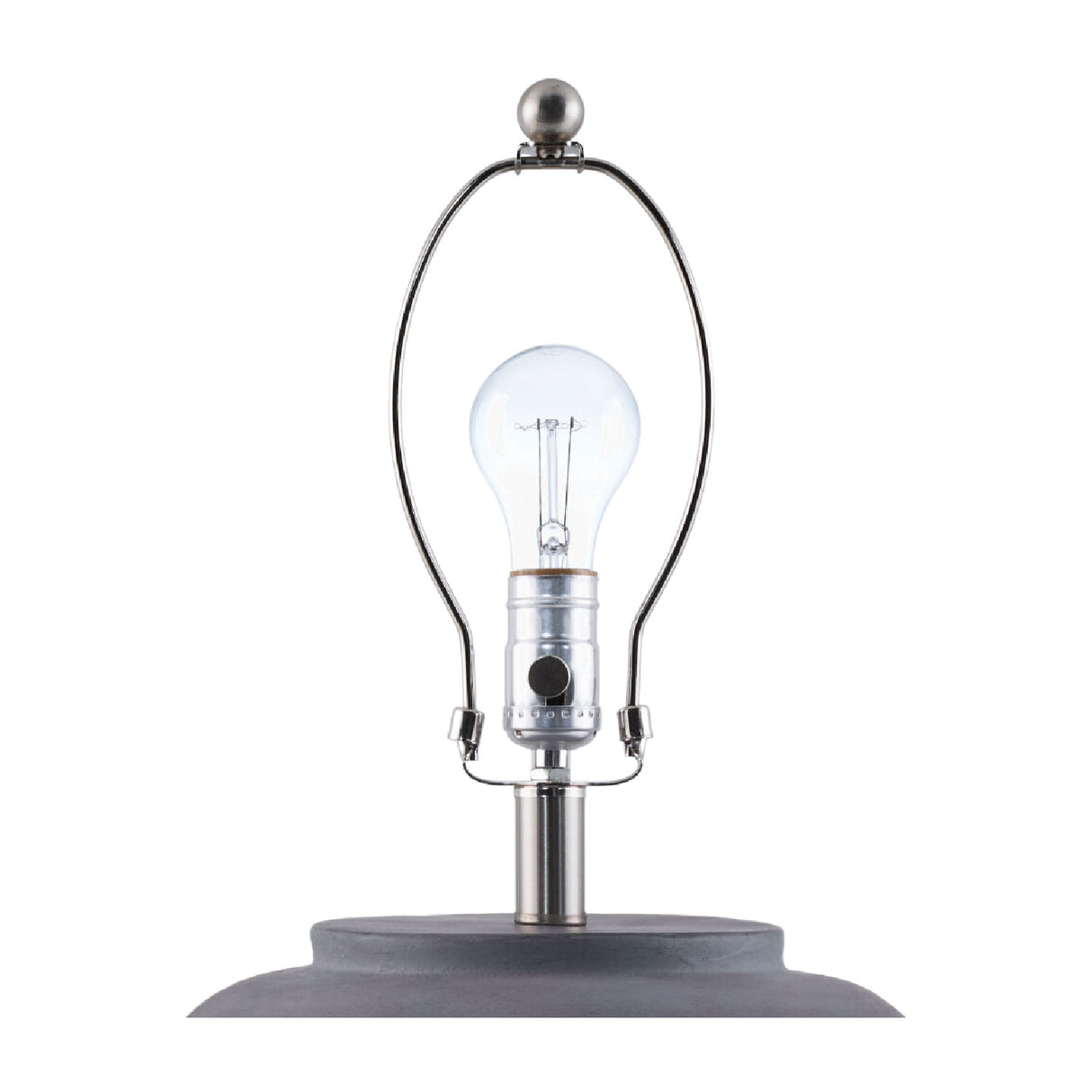 Modern European furniture - Painted Cement Linen Table Lamp - www.oroa.com