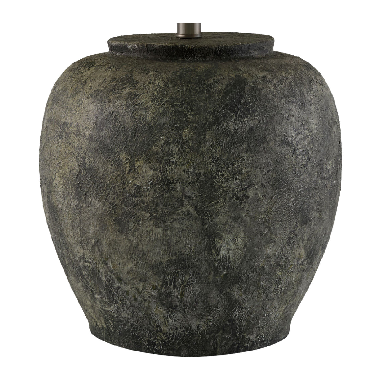 Painted Cement Linen Table Lamp | Oroa.com