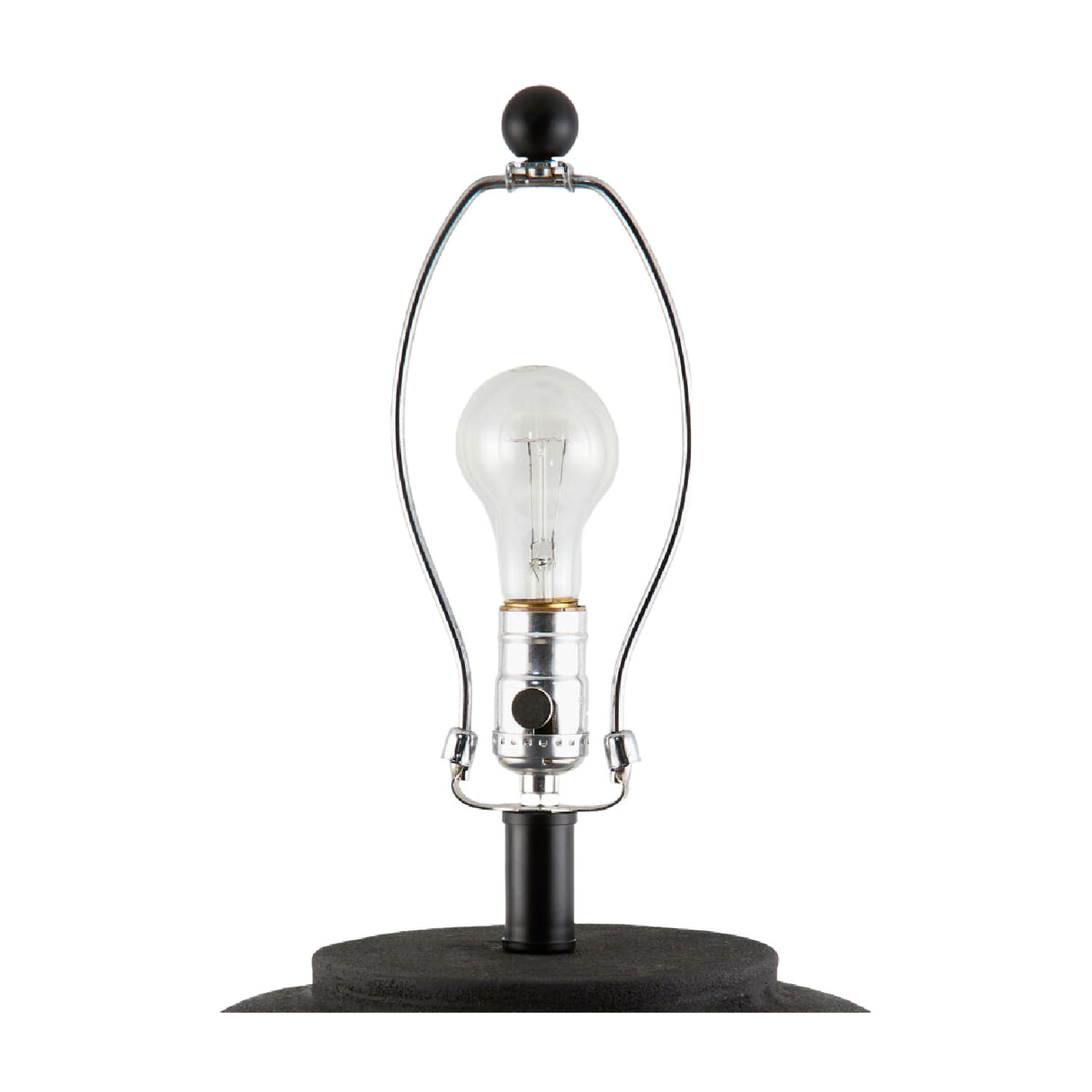 Painted Cement Linen Table Lamp | Oroa.com