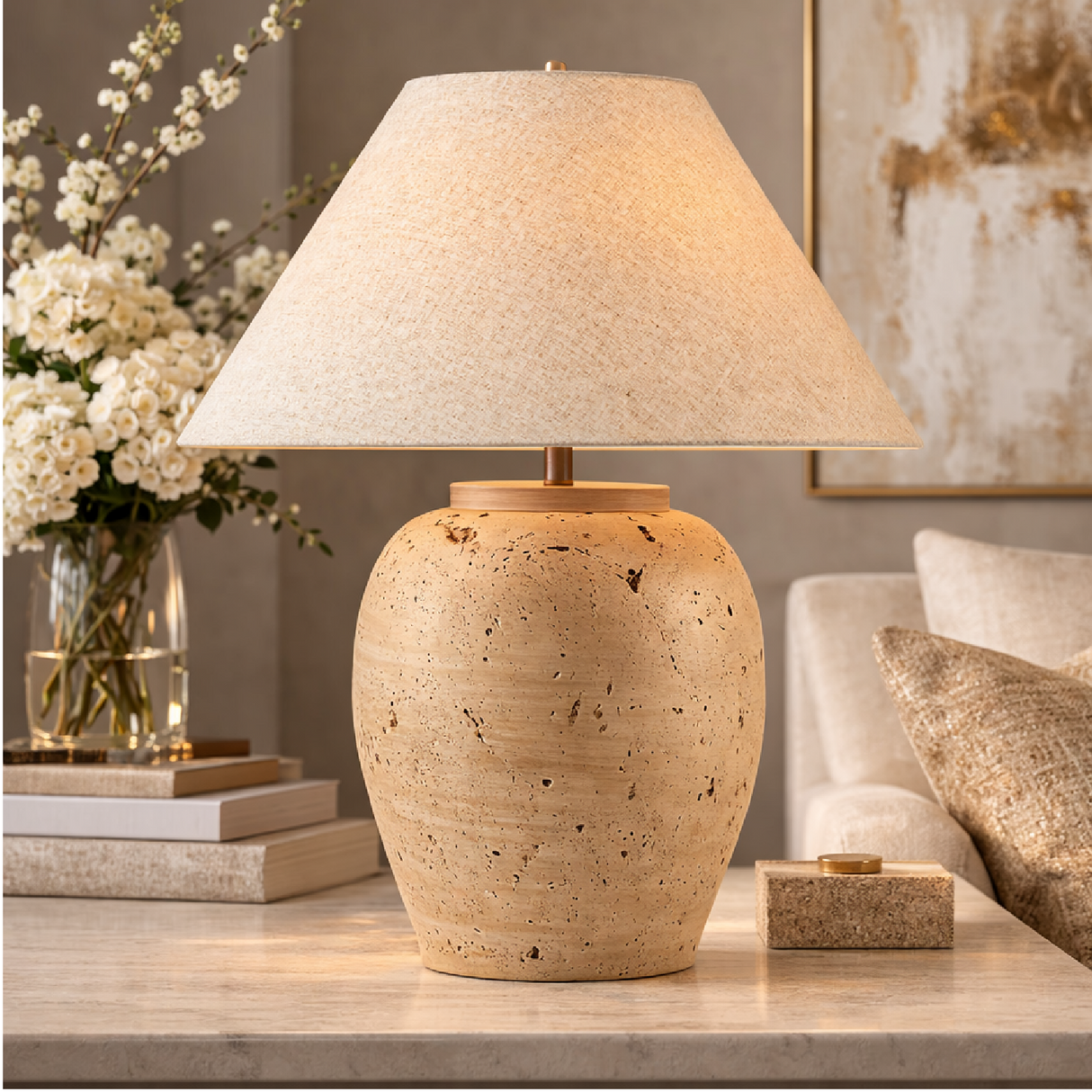 Modern European furniture - Cement Base Accent Floor Lamp - www.oroa.com