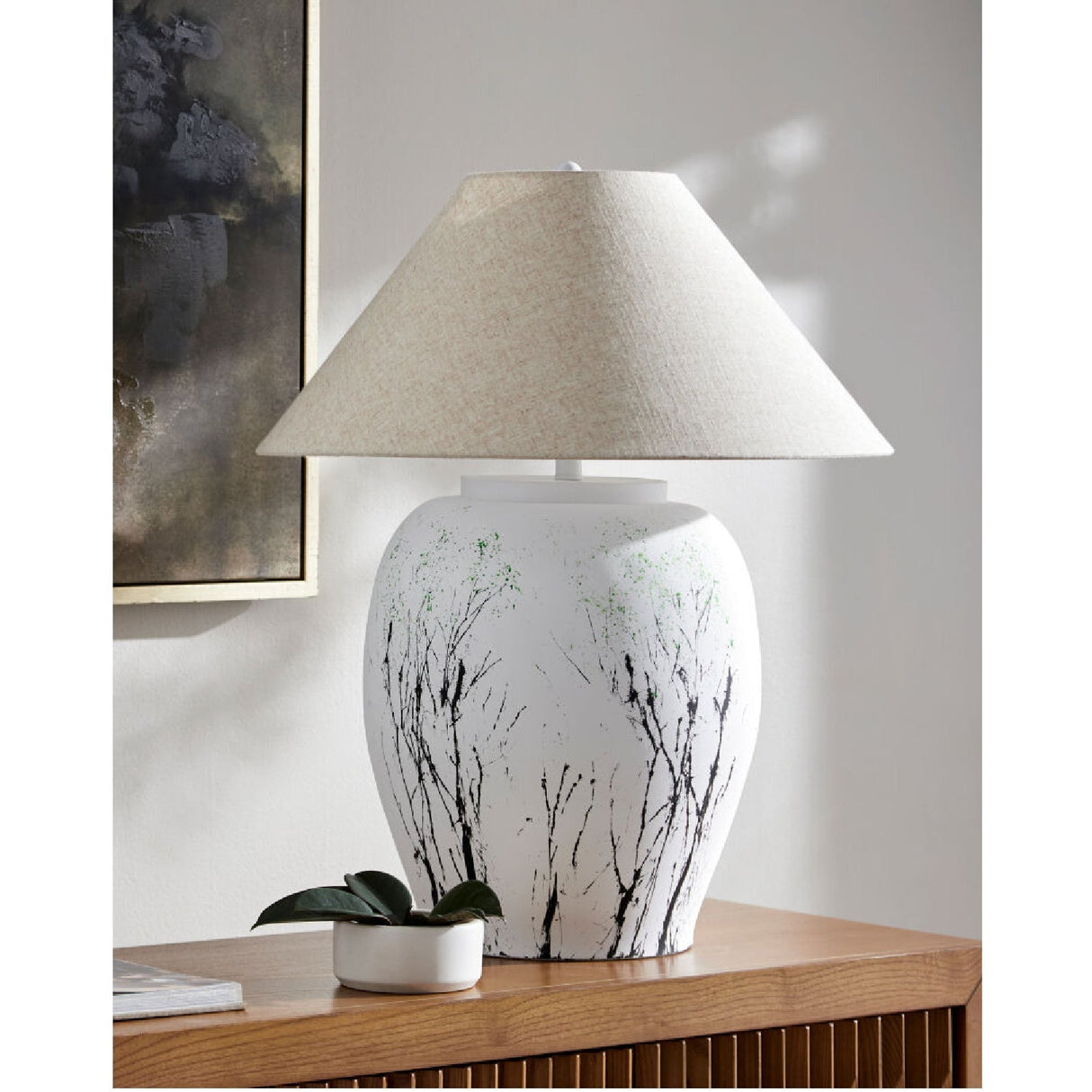 Modern European furniture - Cement Base Accent Floor Lamp - www.oroa.com